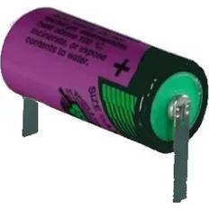 VHBW Tadiran SL-361/T 3.6V 1450mAh 2/3AA Batteri Litium U-Lödfana