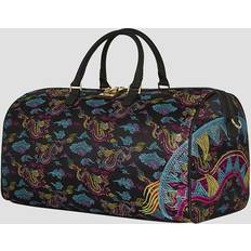 Polyuretaani Viikonloppulaukut Sprayground Embroidered Dragons Duffle Matkalaukku