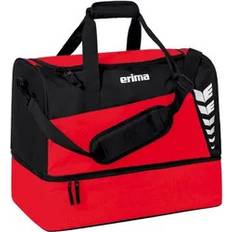 Erima Sports Bag With Bottom Compartment - Rouge