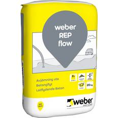 Weber Rep Flow Avjämningsmassa 20kg Ute