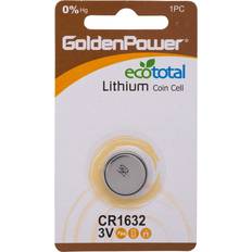 GoldenPower CR1632 Lithium Knappcellsbatteri