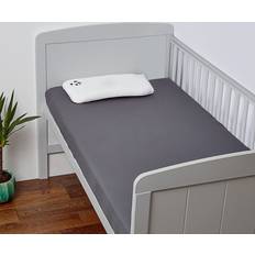 Panda Bamboo Plain Grey Fitted Sheet 320TC