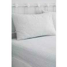 Fitted sheet Dreams & Drapes Finlay Stripe Fitted Bed Sheet Blue