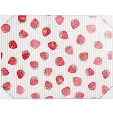 Red Chopping Boards Strawberry Glass Chopping Board 30cm