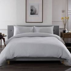 Grey Bed Linen The Lyndon Company St Quentin King Set Duvet Cover Grey