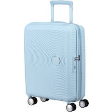 American Tourister SoundBox Cabin Luggage Pastel Blue