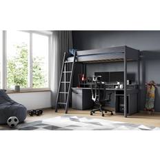 Noomi Tera Solid Wood Gaming High Sleeper Bed