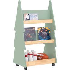 Bücherregale SoBuy Kinderregal Mit 4 Rollen KMB99-H-GR