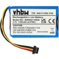 Sat Navs VHBW TomTom XXL 550 Battery 1100mAh 3.7 V