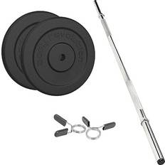 5 kg Barbell Sets Body Revolution 1.2m 1" Barbell and Cast Iron Weight Plate Set