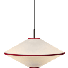 Edgeform Taft Ø52 Red/Off-White Pendant Lamp