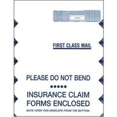 Window Envelopes ComplyRight TFP742810 9 x 12.5 in. Health Insurance Form Envelopes with Window Pack of 100