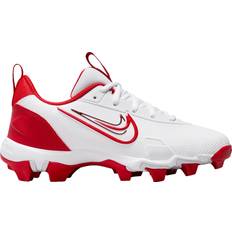 Baseball Shoes Nike Alpha Huarache Elite 4 Low - White University Red