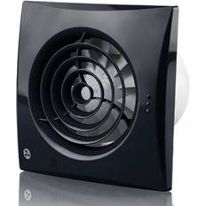Black Bathroom Extractor Fans Blauberg Calm Low Noise Extractor Fan 125mm 5"