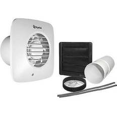 Bathroom Extractor Fans Xpelair DX100PS 4 Inch Bathroom Fan