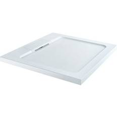 Showers B&Q Low Pro Stone Tray Hidden Waste One Size
