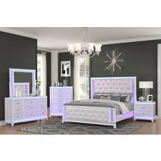 Galaxy Opium Modern Style Bedroom Set of 5