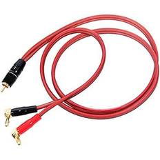 Spactz Banana Plug to Speaker Cable 2M