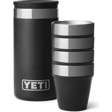 Stackable Glasses Yeti Black Stainless Steel Set Shot Glass 1.7fl oz 5pcs