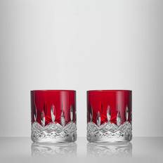 Red Tumblers Lismore Red Straight Set of Tumbler 2pcs