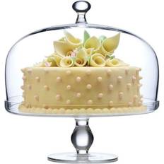 Piatti per Torte Luigi Bormioli Torta Piedistallo Coperchio Cupola Piatto per Torte