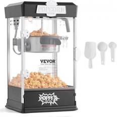 Svarta Popcornmaskiner VEVOR Popcornmaskin Svart 4 oz