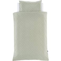 Träumeland Bäddlinne Grön Jersey 100 x 135 cm Med Kramgo Kanin