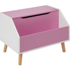 Storage Boxes Kid's Room on sale Beliani Aufbewahrungskiste Rosa 43 x 60 cm