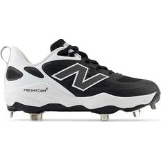 Bat Grips New Balance Women's Fresh Foam X Velo v4 Metal Softball Cleats Cleats 11 Black/White