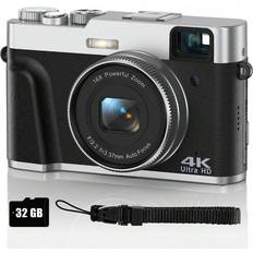 Greenzech 4K Digital Camera 48MP 32GB SD Card