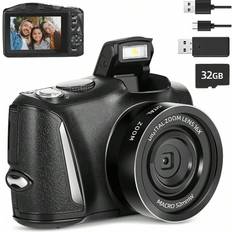 Greenzech 4K Digital Camera 16X Zoom 48MP