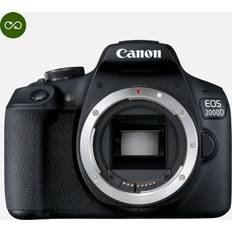E-TTL II (Canon) DSLR Cameras Canon EOS 2000D DSLR Camera Body