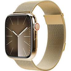 Apple watch steel 45 Vonmahlen Milanese Loop 2 Steel Strap for Apple Watch 42/44/SE/45/46/49mm