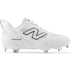 Bat Grips New Balance Women's Fresh Foam X Velo v4 Metal Softball Cleats Cleats 11 White/Black
