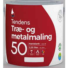 Tendens Maling Tendens Træ- og Metalmaling Halvblank 50 2.25 Liter