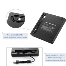 Spactz USB 3.0 Type-C Slim External DVD Writer Drive