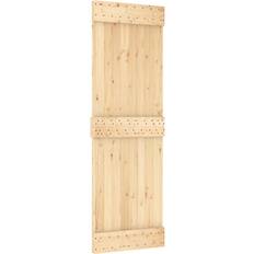 vidaXL Med Beslag 70x210 cm Massiv Furu Skjutdörr (x210cm)