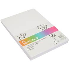 A4 Craft Papers Crafty Club 100 Sheets White Card