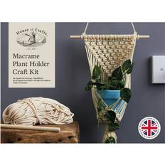 House of Crafts Natural Macrame Plant Hanger Kit