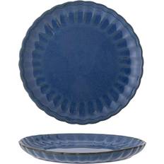 Bloomingville Latina Ø27 cm Set of 6 Pieces Blue Dinner Plate