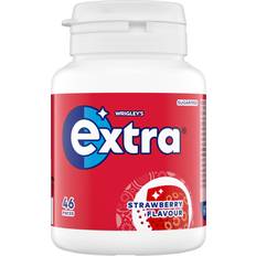 Chewing Gums Extra Extra Strawberry Sugarfree Chewing Gum Bottle 46 Pieces