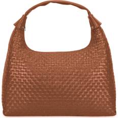 Braided Mountain Maxi Skuldertaske - Cognac
