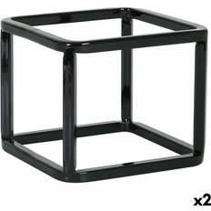 Metal Baskets Inde Metal Multi-Purpose Storage Set 12 x 12 x 10 cm 2 Units Basket