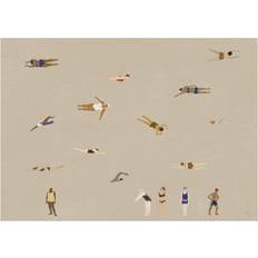 Fine Little Day Swimmers Beige 50x70 cm Plakat 50x70cm