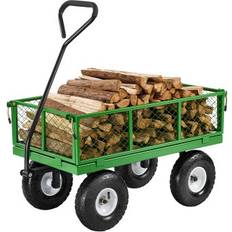Skottkärror VEVOR Steel Garden Cart 680lb Capacity 10in