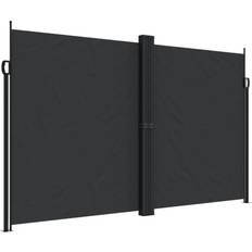 Infällbar sidomarkis vidaXL Infällbar Sidomarkis 200x600 cm Svart