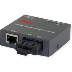 Roline Fast Ethernet Compact Converter 10/100Base-TX 100Base-FX SC