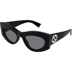 Gucci Aviator/Cat Eyes - Women Sunglasses Gucci Women's Sunglasses - Black