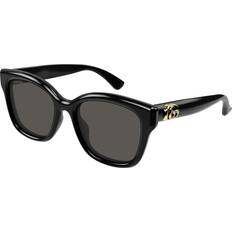 Gucci Unisex Solglasögon Gucci Asian Fit Solglasögon - Svarta