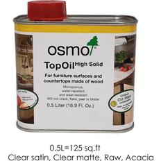 Osmo Paint Osmo Top Oil 0.5L Clear